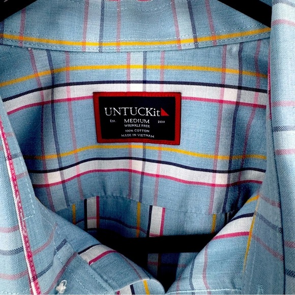 UNTUCKit Longsleeve Wrinkle Free Botton Down Shirt - Picture 5 of 7